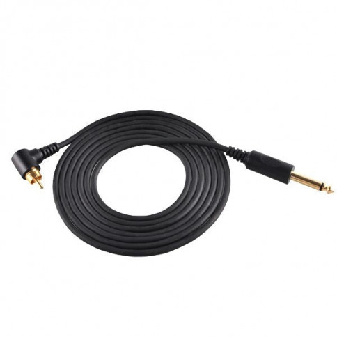 Клип-корд Right Angled RCA Silicone Clipcord  8 Feet Long (2.4M) Black (угловой)