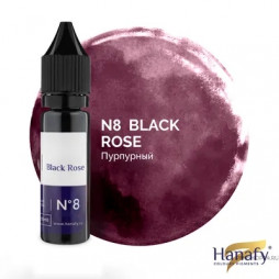 Black Rose - HANAFY Пигмент для татуажа век № 8, 3 мл.