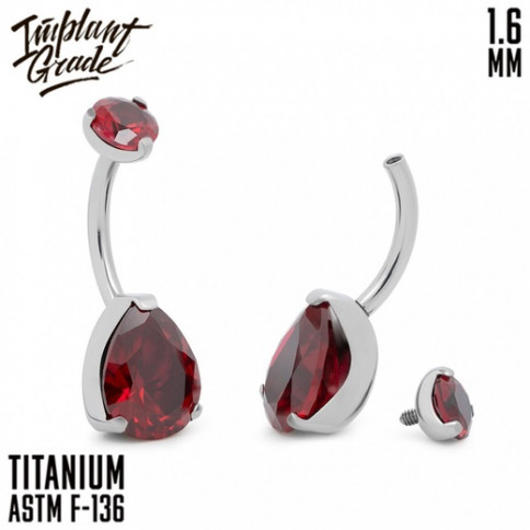 № 438 Банан Unusual Ruby 1.6 мм титан