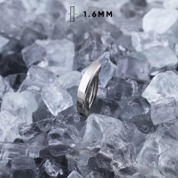 № 2804 Кликер-банан в пупок Navel 1.6*8 мм Right Metal Титан ASTM F-136