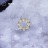 № 2723 Накрутка Circle Crystal PVD Yellow 1.2 мм Right Metal Титан ASTM F-136