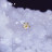 № 2733 Накрутка Flower Mini PVD Yellow Crystal с прозрачными фианитами 1.2 мм Right Metal Титан ASTM F-136