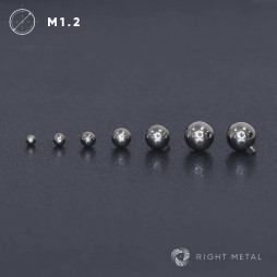 № 2779 Шар Ball Classic 1.6*6 мм Right Metal Титан ASTM F-136