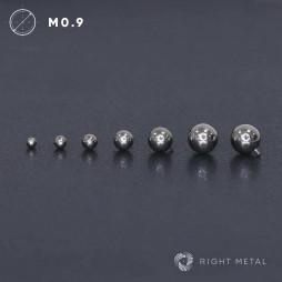 № 2780 Шар Ball Classic 1.2*4 мм Right Metal Титан ASTM F-136