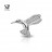 № 993 Накрутка Colibri Safe Pins 1.2 мм. Титан ASTM F-136