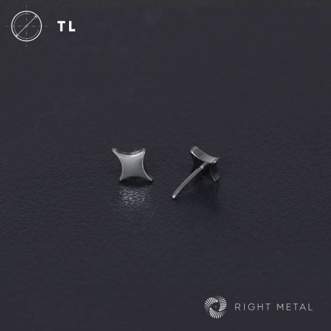 № 2374 Топ безрезьбовой Asteris в форме звезды Right Metal Титан ASTM F-136
