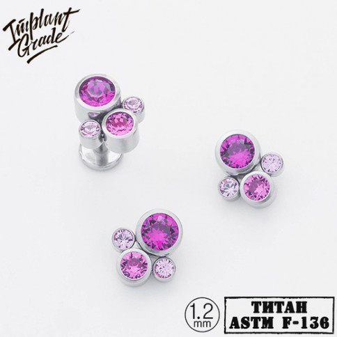 № 285 Накрутка 4К Flamingo Implant Grade 1.2 мм титан
