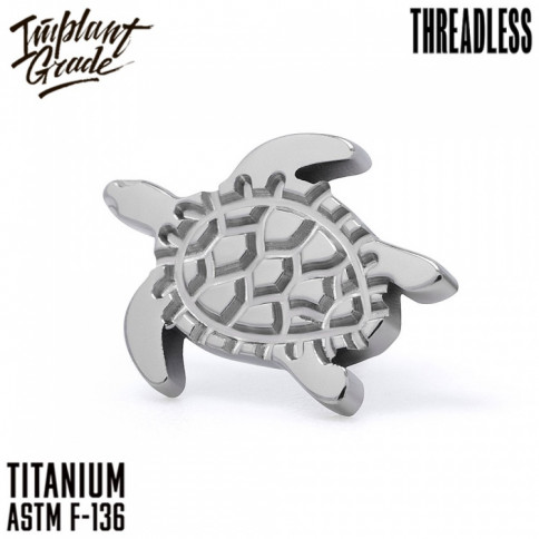 № 908 Топ Turtle Безрезьбовой Implant Grade Титан ASTM F-136
