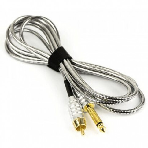 Клип-корд Unistar RCA Titan 2м White (материал - алюминий, длина 2 метра)